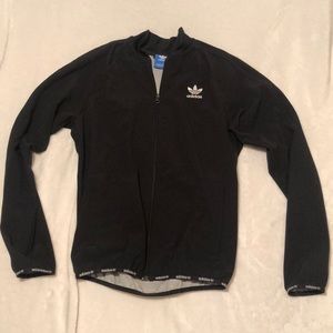 Adidas black track jacket